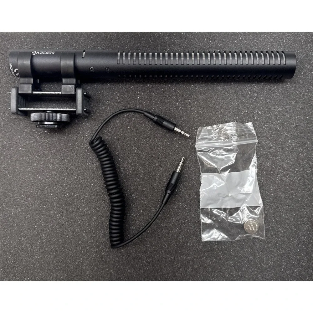 Azden SGM-DSLR‎ Broadcast Quality Shotgun Microphone for DSLR Cameras Open Box